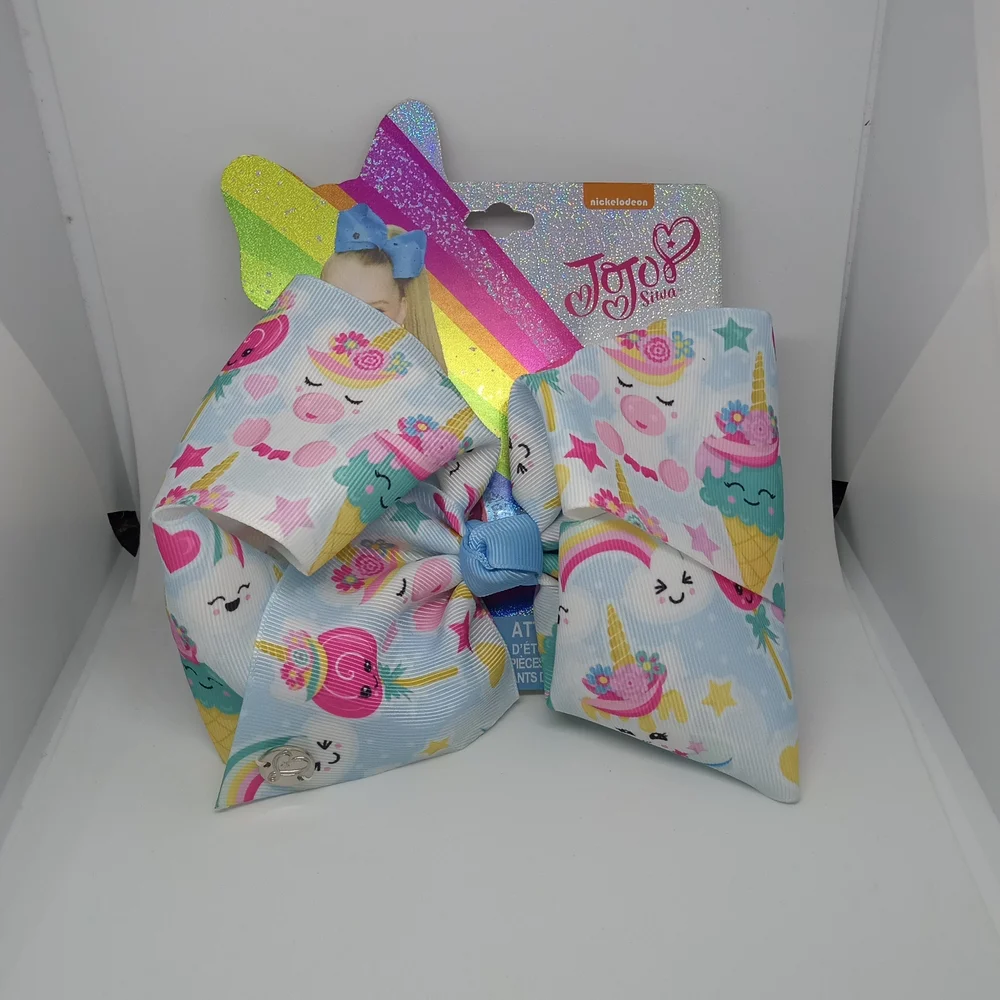 JoJo Siwa Rainbow Unicorn Hair Bow